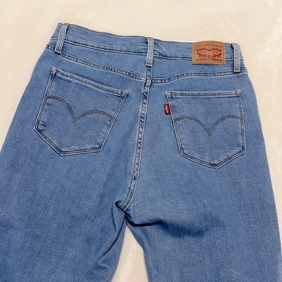 levis 724 high rise slim straight denim jeans - Picture 6 of 12